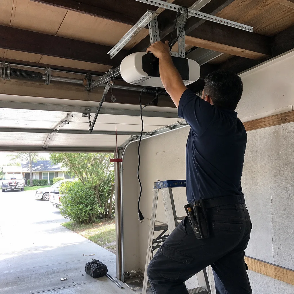 Garage Door Installation in Irving